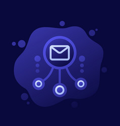 Email Automation Icon Design