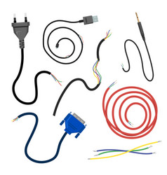 Broken Electrical Cable Set