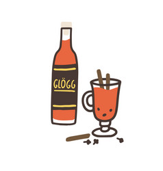 Glogg Or Nordic Traditional Alcoholic Drink From