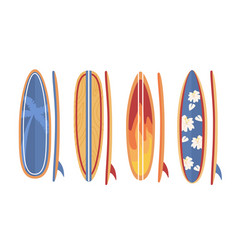 Set Of Surfboards Concept