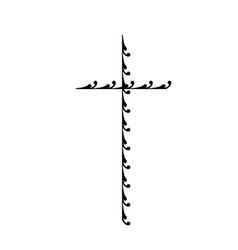 Christian Cross Design For Tattoo