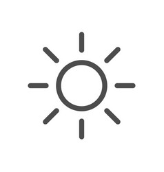 Sun Lamp Icon