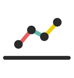 Business Line Graph Icon