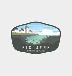 Biscayne National Park Emblem Patch Logo