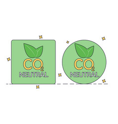 No Carbon Dioxide Icons