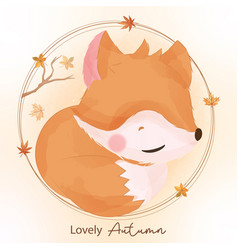 Autumn Series Little Fox