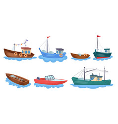 Boats With Fishing Nets Fisherman Boat Marine