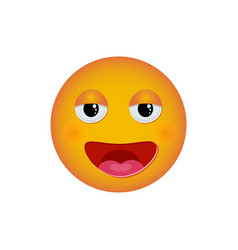 Emoticon With A Big Smile Emoji Reaction To