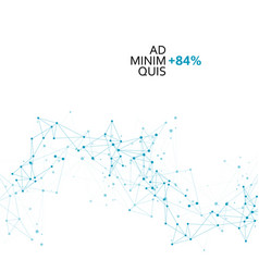 Abstract Connecting Dots And Lines Node Digital