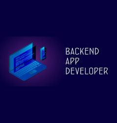 Backend App Developer Horizontal Banner