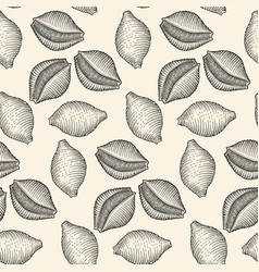 Vintage Style Hand Drawn Italian Pasta Pattern