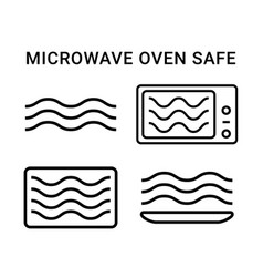 Microwave Oven Safe Symbol Container