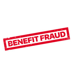 Benefit Fraud Rubber Stamp