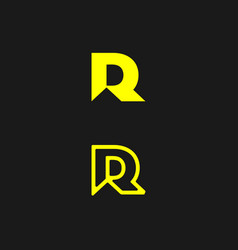 R Home Real Estate Minimalist Logo Design