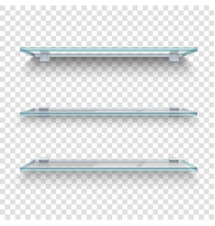 Glass Shelves Transparent Background