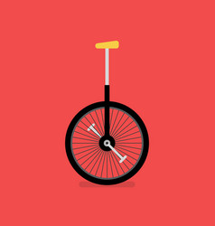 One Wheel Circus Bicycle