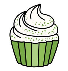 Saint Patricks Day Special Green Sprinkles Sweet