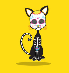 Sugar Skull Kids Cat 07