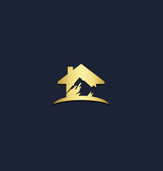 Home Realty Mountain Gold Logo