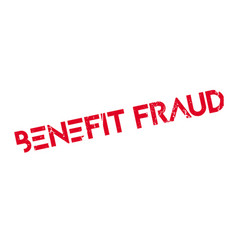 Benefit Fraud Rubber Stamp