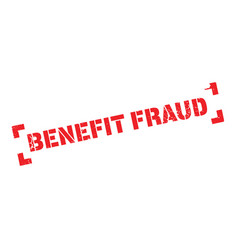 Benefit Fraud Rubber Stamp