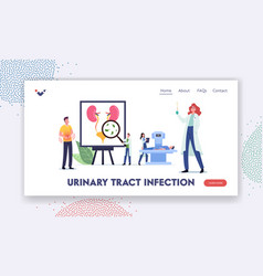 Urinary Tract Infection Uti Landing Page Template