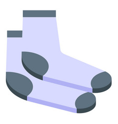 Socks Donation Icon Isometric Style