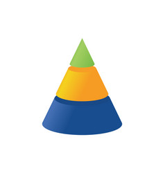 3d Infographic With Cone