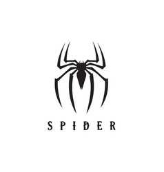 Spider Animal Icon Logo Design Template