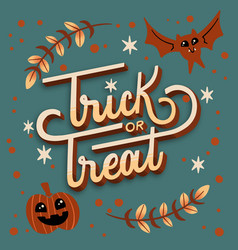 Trick Treat Lettering Design