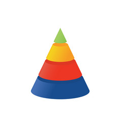 3d Infographic With Cone