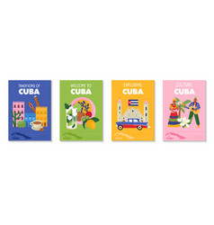 Cuba Posters Set