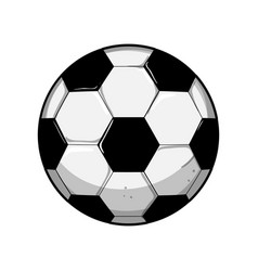 Foot Soccer Ball Cartoon