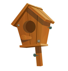 Birds and birdhouse Royalty Free Vector Image - VectorStock