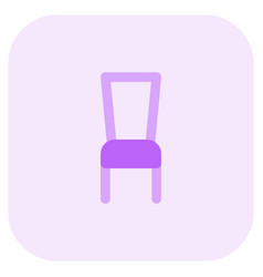 Modern Dining Chair With Backrest