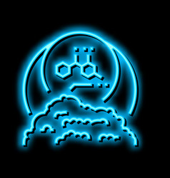 Chemical Additives Neon Glow Icon