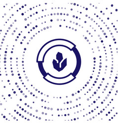 Blue Agricultural Soil Test And Results Icon