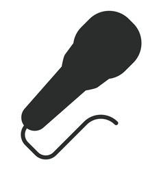 Dynamic Microphone Flat Icon