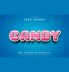 Candy 3d Editable Text Effect