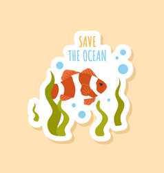 Save Ocean Badge