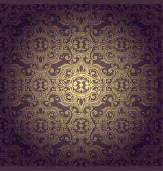 Abstrac Seamless Flowers Baroque Background