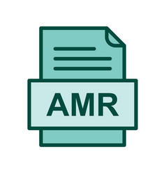 Amr File Document Icon