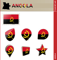 Angola Flag Set Flag Set 93