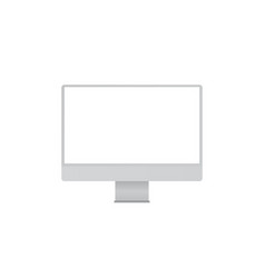 Monitor Imac Style For Pc On Transparent