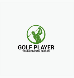 Golf Player Logo