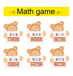 Math Activity For Kids