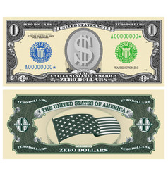 Obverse And Reverse Of A Fictitious Paper