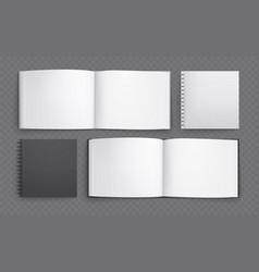 Realistic Books Mockup Set