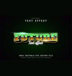 Future Text - 80s Gradient Style Effect