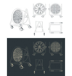 Industrial Fan Blueprints